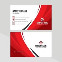 Vector Modern Creative and Clean Business Card Template