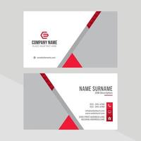 Modern Creative and Clean Business Card Template vector