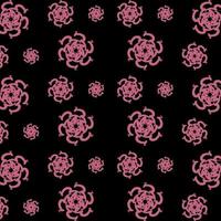 Flowery Pattern Vector Abstract Design