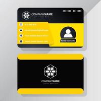 Modern Creative and Clean Business Card Template vector suitable for corporate and print shops