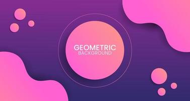 Abstract Gradient Geometric Background vector