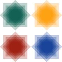 Set of Abstract Squares 2