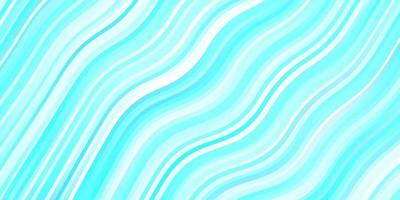 Light BLUE vector backdrop with curves.