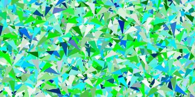 Light multicolor vector texture with random triangles.