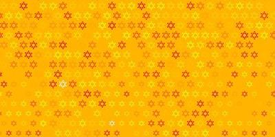 Light orange vector backdrop with virus symbols.