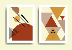 Design Abstract Modern Geometric Vector Graphic Design Set