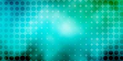 Light Blue, Green vector layout with circle shapes.