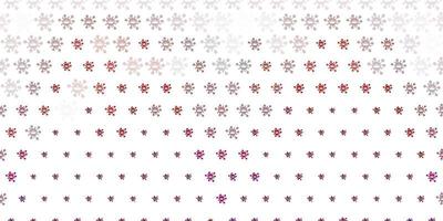 Light Purple vector pattern with coronavirus elements.