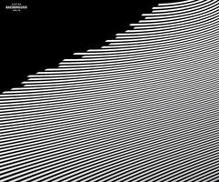 Abstract warped Diagonal Striped Background curved twisted slanting waved lines design vector