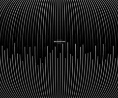 Abstract warped Diagonal Striped Background curved twisted slanting waved lines design vector