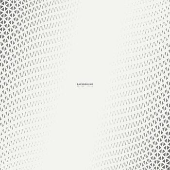 Abstract geometric gold graphic design print halftone triangle pattern vector