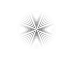 Concentric circle elements Element for graphic design decoration vector