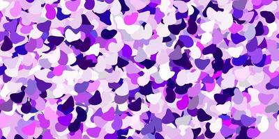 Light purple, pink vector template with abstract forms.