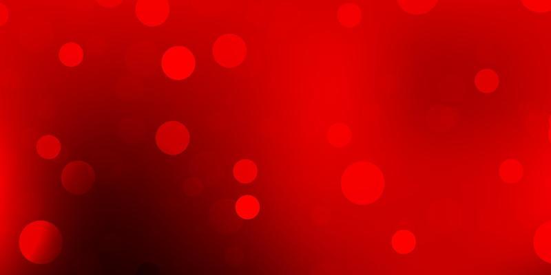 Dark red, yellow vector texture with memphis shapes.
