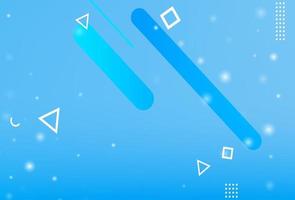 Winter abstract blue background vector