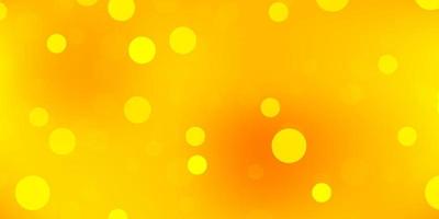 Light yellow vector background with random forms.