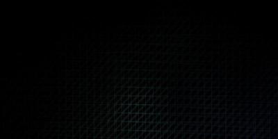 Dark Green vector background with lines.