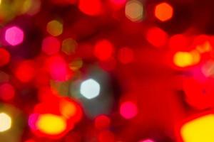 Fondo de bokeh de vacaciones rojo y púrpura foto