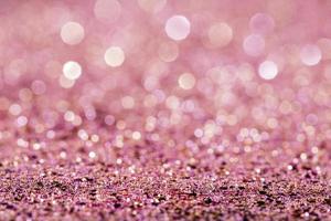Shiny pink glitter background photo