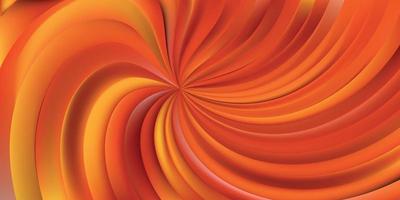 abstract cool orange swirl background vector
