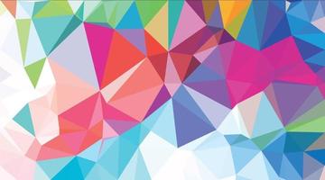 abstract colorful geometric background vector