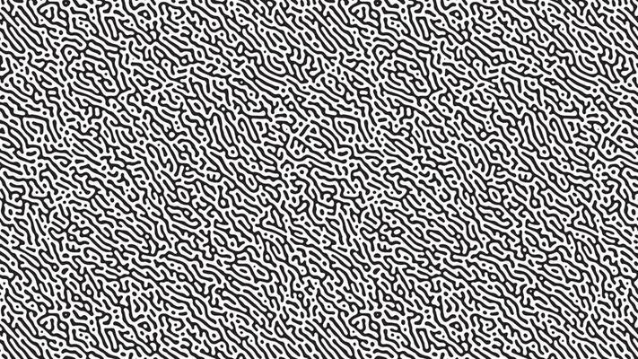 Abstract turing organic wallpaper background