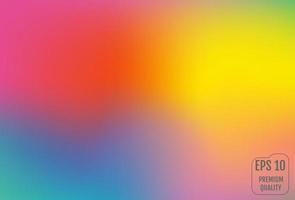 Blurred gradient mesh background Vector