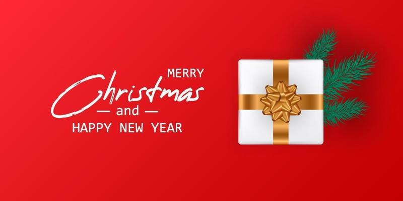 Merry Christmas and Happy New Year card