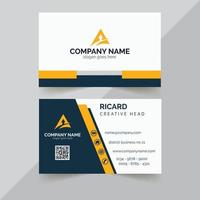 creative business card design template vector