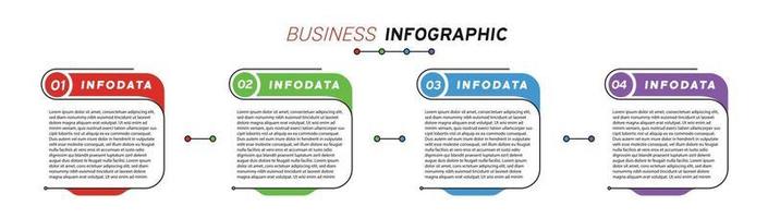 elementos de diseño de infografías de negocios conjunto de infografías 3d vector