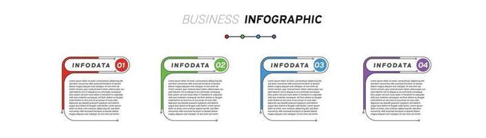 elementos de diseño de infografías de negocios conjunto de infografías 3d vector