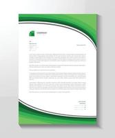 green nature letterhead