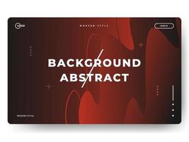 3D Abstract Background Red Minimal for landing pages vector