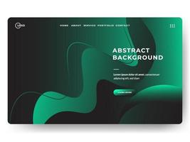 Liquid Abstract Background Minimal for landing page vector