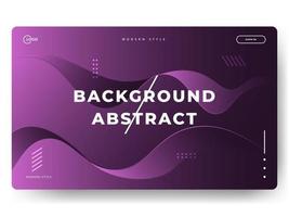 Liquid Abstract Background Purple Minimal for landing pages vector