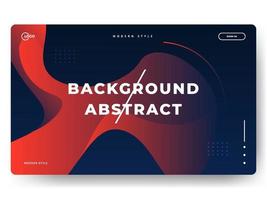 Liquid Abstract Background Red Minimal for landing pages vector