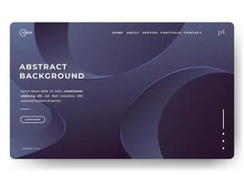 Liquid Abstract Background dark Blue Minimal for landing pages vector