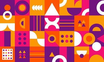 Abstract geometric background with minimal design vector