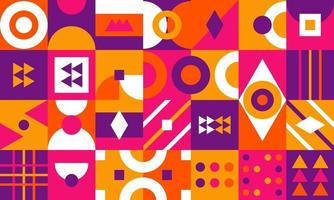 Abstract geometric background with minimal design vector