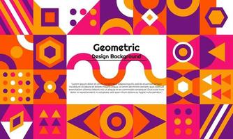 Abstract geometric background with minimal design vector