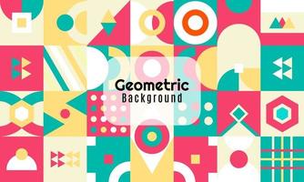 Abstract geometric background minimal design vector