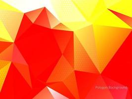 Modern colorful geometric polygon background vector