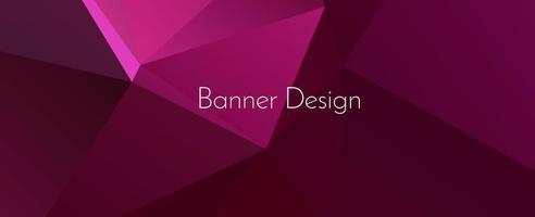 Abstract geometric modern decorative design banner pattern background vector