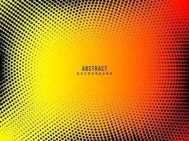 Dark abstract halftone dynamic stylish background vector