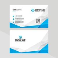 Modern Creative and Clean Business Card Template vector