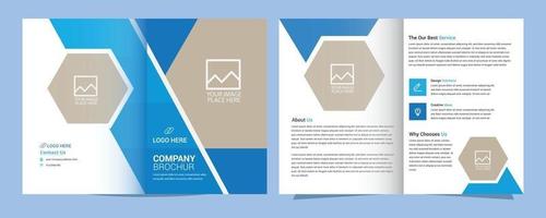 Brochure design template design vector