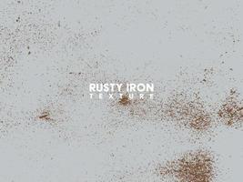 Rusty iron texture Rust and dirt overlay black and white texture vector