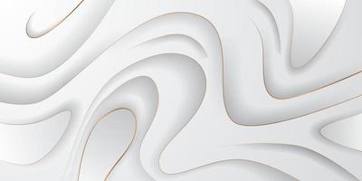 Ola decoración suave lujo real glamour elegante fondo blanco para cubrir el concepto de banner con tallar vector