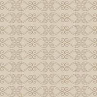 seamless pattern with butterflies coffee color vector illustration on a cream background