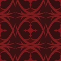 fabric abstract ethnic flower pattern vector